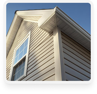 an image of a well done siding on a house - mobile banner