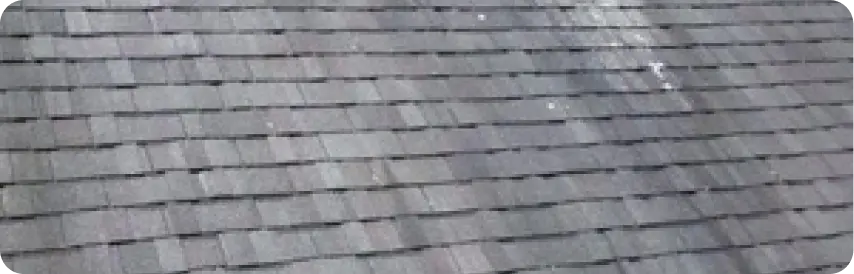 an image of a stained roof