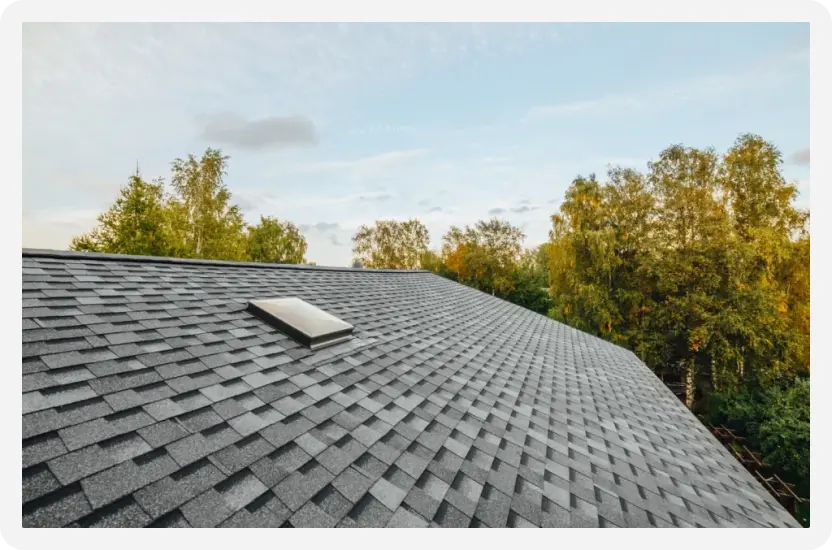 image of a shingle roofing