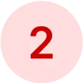 red number 2 icon